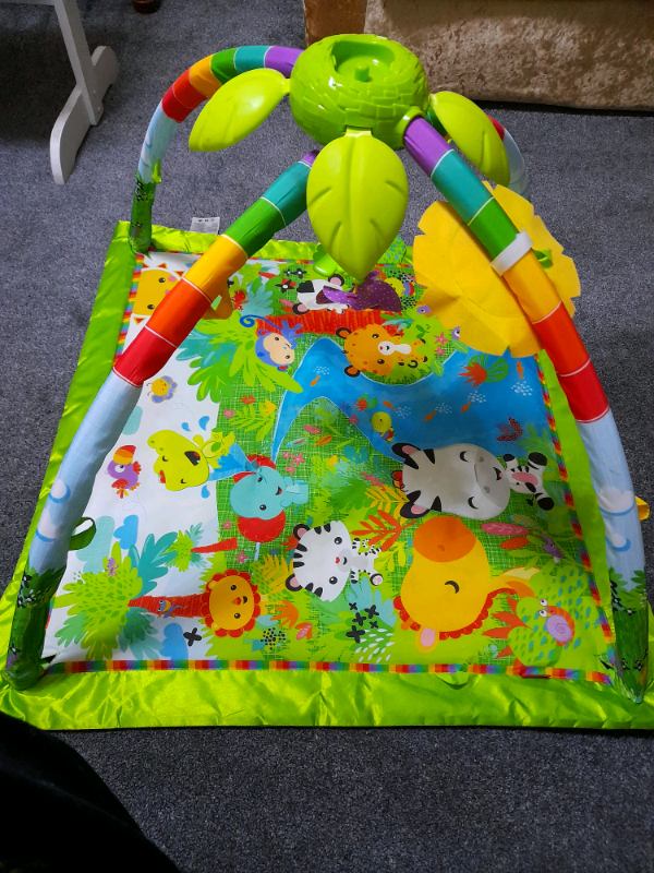 jungle theme play mat